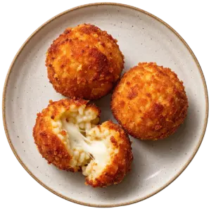 Arancini à la mozzarella