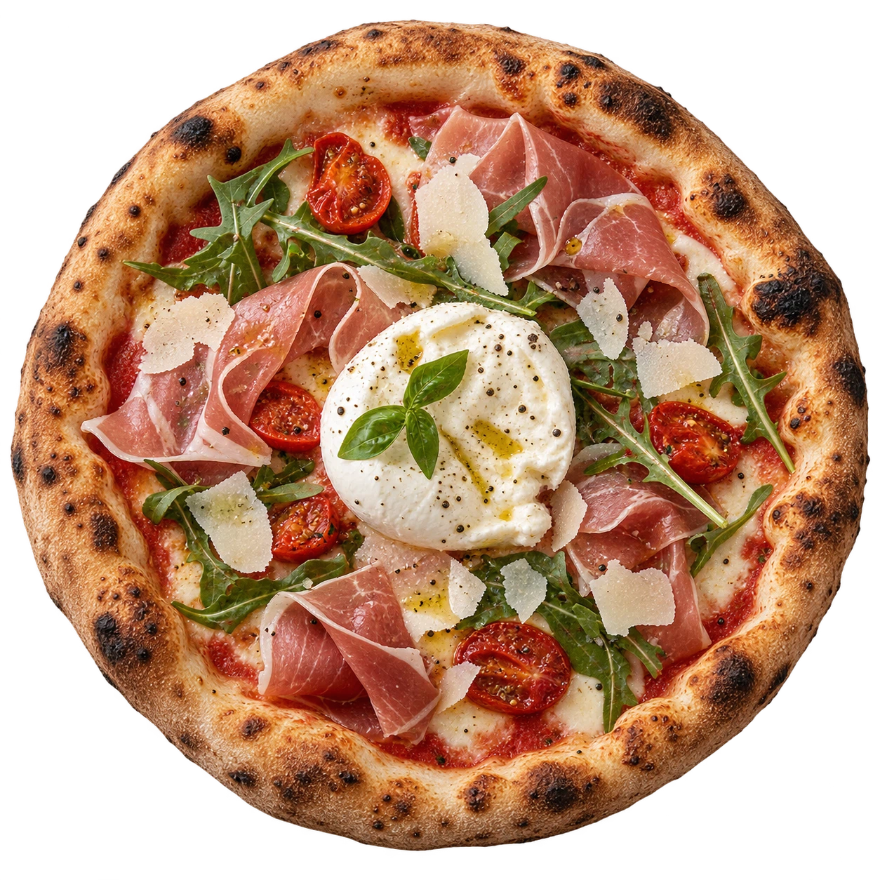 pizza prosciutto pizza prosciutto